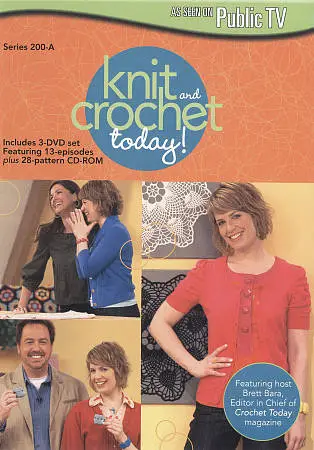 A Knit and Crochet Today!: Series 200- (DVD, 2009, 4-Disc Set, DVD/CD-Rom)