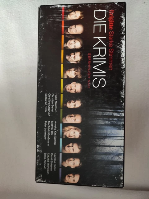 CD HÖRBUCH-SET BRIGITTE Starke Stimmen DIE KRIMIS,Edvardson