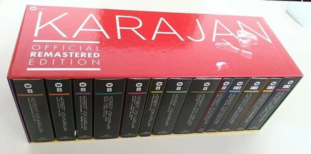 KARAJAN OFFICIAL REMASTERED EDITION 101CD Box Set Japan LTD