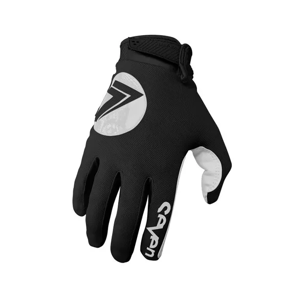 Seven MX 23.1 Annex Dot Adult BMX MTB Gloves Black