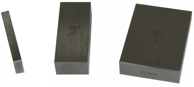 Imperial Gauge Block Slip Gage 0.05" - 4" Grade 1 Inspection