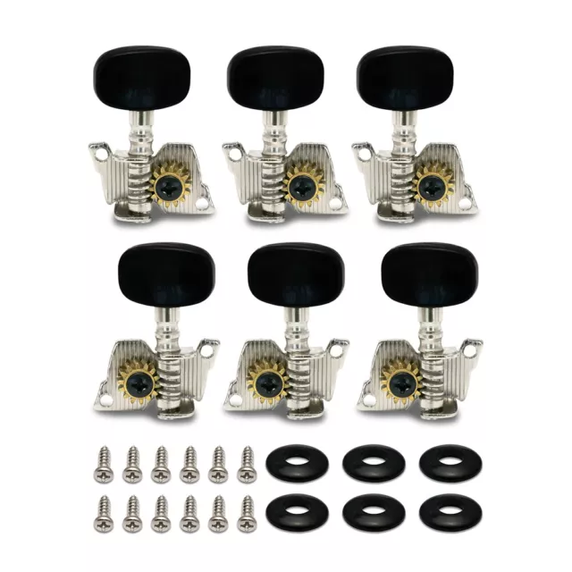 Classical Guitar String Tuning Pegs Tuning Keys Machine Heads Tuners Single Hole