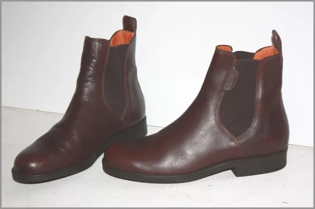 AIGLE Bottines Boots Femme Modèle ORZAC Cuir Marron T 41 ETAT NEUF