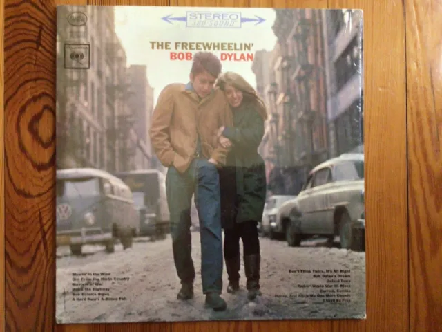 Bob Dylan-The Freewheelin' Bob Dylan, CS 8786 Lp Record in shrink, NM
