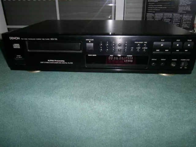 Reproductor De Cd Denon Dcd725