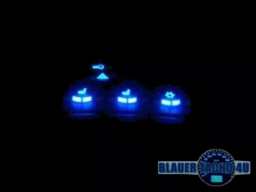 Mobiletto centrale blu interruttore led blu led MCC smart