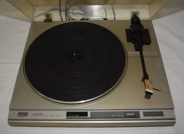 TOSHIBA Belt Drive Automatic Model SR-B22 Turntable Schallplattenspieler vintage 2