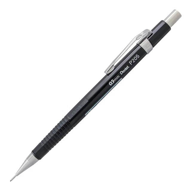 Automatic Pencil, Refillable, 0.5 mm, Black Barrel