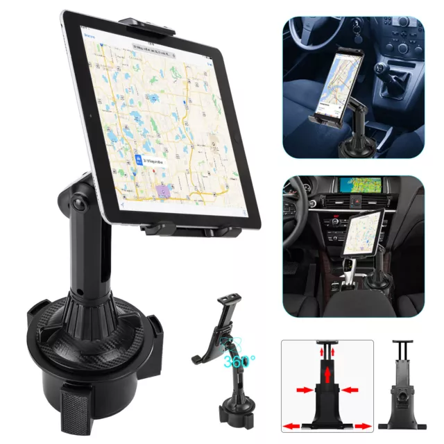 360°Rotatable Car Mount Stand Cup Holder Universal for Samsung iPhone Phone iPad