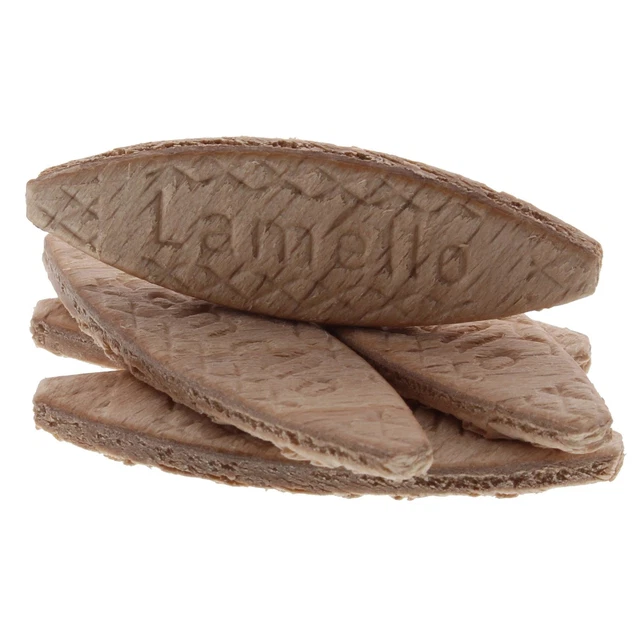 Lamello Biscotto Piastrine di Collegamento 1000 Pz. Gr. 0 10 20 Holzlamellen