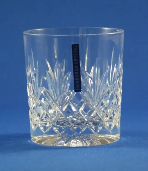 EDINBURGH CRYSTAL - TAY - 6oz  WHISKY TUMBLER GLASS  7.8cm / 3"  UNUSED NEW