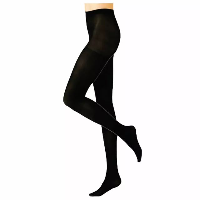 3X LADIES WOMEN THERMAL TIGHTS FLEECE LINED WINTER WARM THICK BLACK TOG  S-XXL