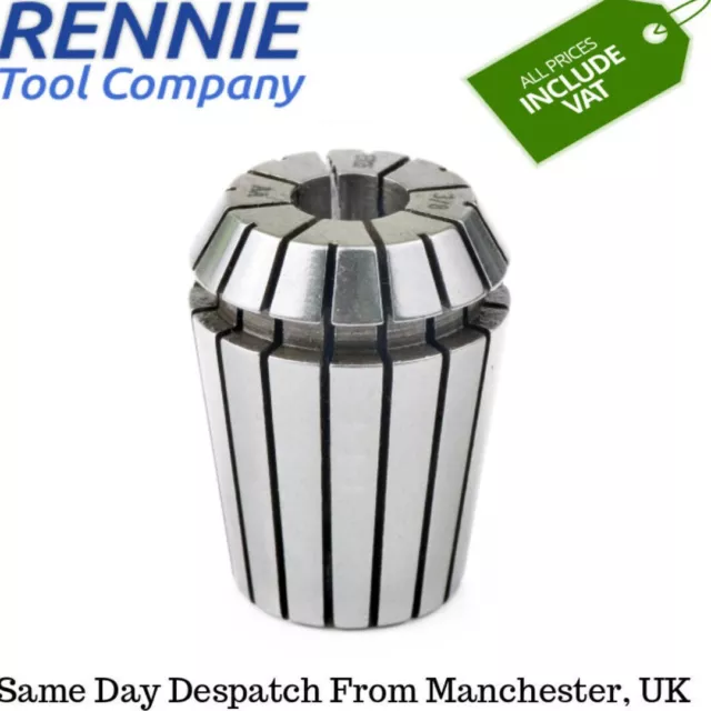 Rennie Tool Spring Collets ER11 ER16 ER20 ER25 ER32 All Metric & Imperial Sizes