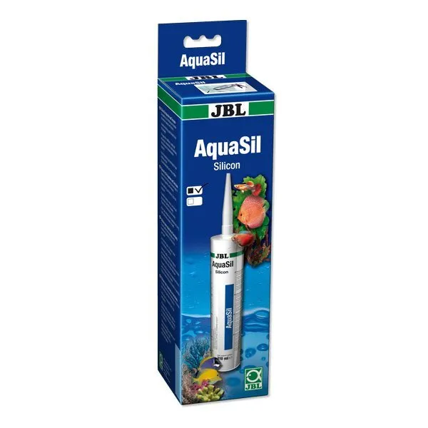 JBL AquaSil noir 310ml - Silicone pour aquarium