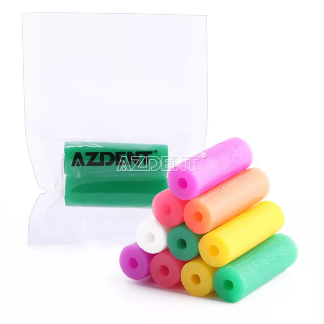 AZDENT 12Pcs Orthodontic Chewies for Invisalign Aligner ROUND Seaters Chewies