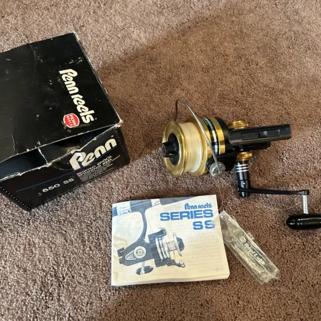 PENN 850SS 4.6:1 HIGH SPEED FISHING SPINNING REEL Made In USA With