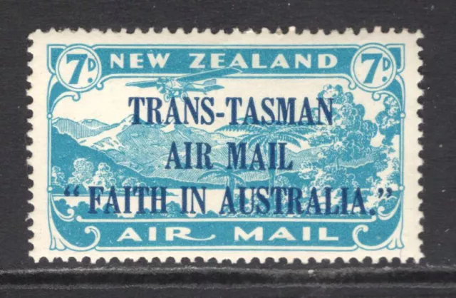 M16745 New Zealand 1934 SG554 - 7d light blue