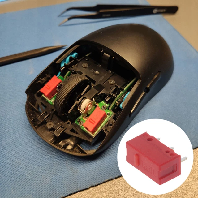 For Kailh GM Red Dot Micro Switch For Logitech Razer Gaming Mouse Button Clicks
