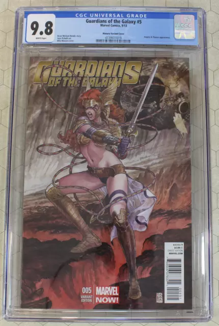GUARDIANS OF THE GALAXY #5 CGC 9.8 vol.3 (2013) Manara VARIANT cover (Marvel Com