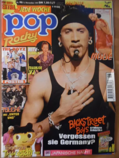 POP ROCKY 46 - 1997 (3) Backstreet Boys Touché 'N Sync Traumjob VJ H.Speckhahn