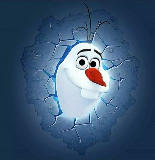 Philips Imaginativ Lightning, Frozen Disney Olaf Lampe, 3D LED light