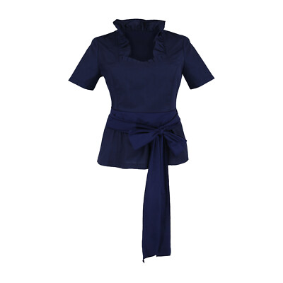 Trachten camicia dirndl camicette Trachten da donna Volant Camicia camicette Nero Rosso SMOK 