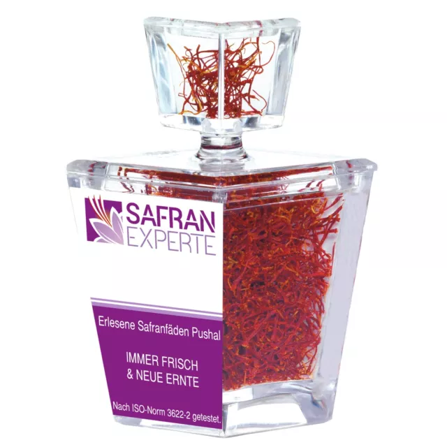 SAFRAN 2,3 gr. Diamant-Verpackung Qualität Pushal Saffron Zafaran szafran Kesar