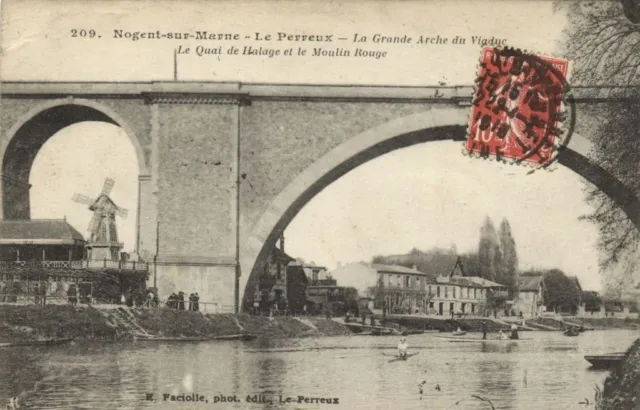 Nogent sur Marne-la Grande Arche du Viaduc CPA Saintry - L'Arcadie (180350)