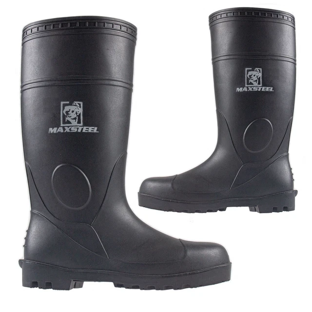 Botas Hammer JCB WELLIES WATERPROOF SAFETY WELLINGTONS STEEL TOE