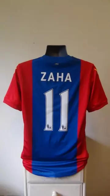 Maglietta calcio casa Crystal Palace 2016-2017 ZAHA 11 XL nuova con etichette adatta al giocatore