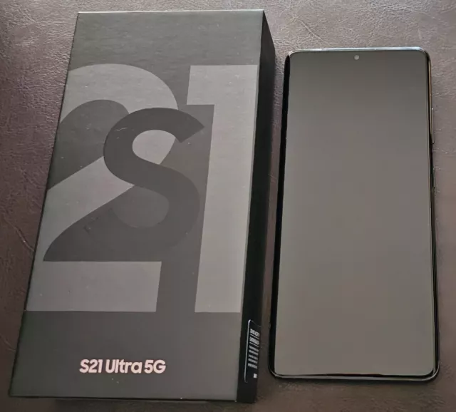SAMSUNG GALAXY S21 Ultra 5G SM-G998B - 128GB - Phantom Black (Unlocked)  $650.00 - PicClick AU