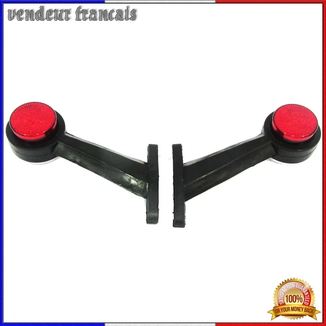Paire De 2 Feux De Gabarit Pour Camion, Remorque, Van - Blanc - Neufs - Marque Easy Link