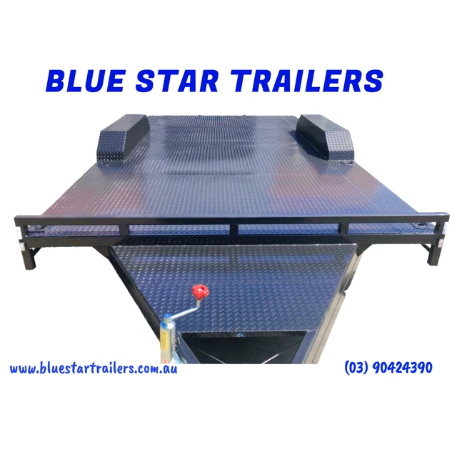 16 x 6.6 Ft full width  Tandem Car Carrier Trailer