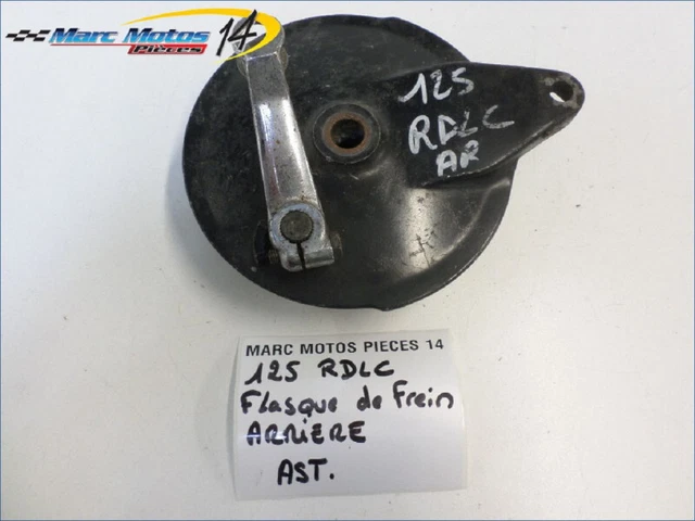 Flasque De Frein Arriere Yamaha 125 Rdlc
