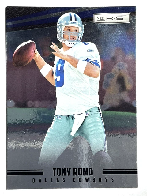 TONY ROMO Dallas Cowboys 2012 Panini Rookies and Stars Longevity Card #37