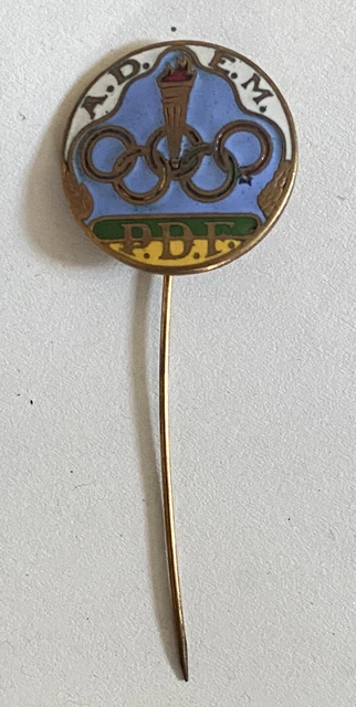 Insigne Pin's Olympique Rare - Mexico 1968 - Émail - Collection Vintage - Fait Main