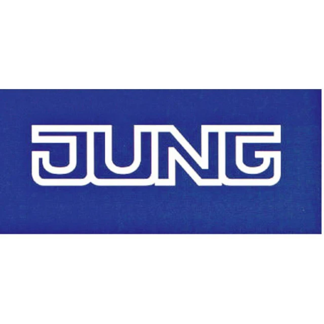 Jung simple Cache Interrupteur va-et-vient, Bouton-poussoir blanc-alpin CD590WW 2