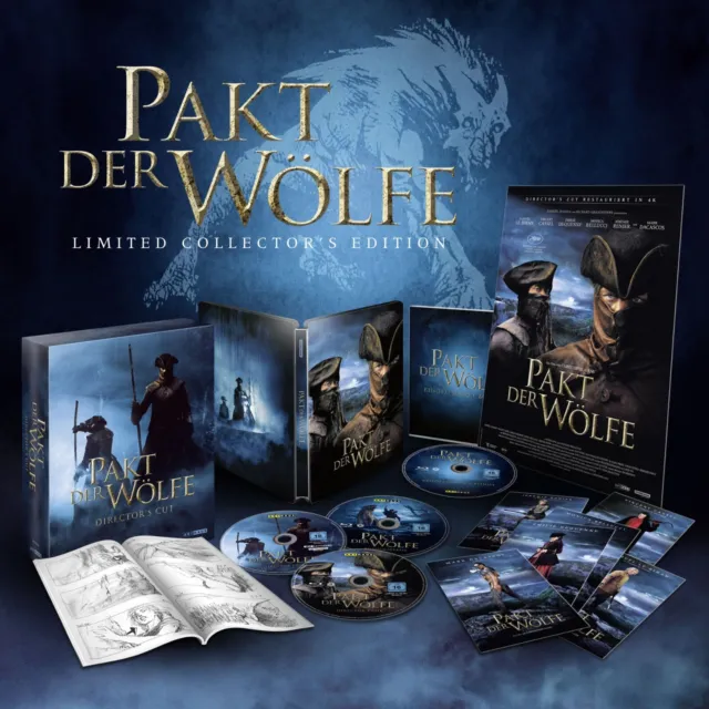 Pakt der Wölfe Director´s Cut / Ultimate Collector´s Edition / 4K UHD & Blu-Ray