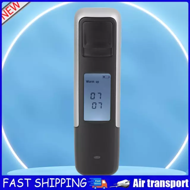 Non-Contact Alcohol Tester High Accuracy Digital Alcohol Detector (Silver) AU