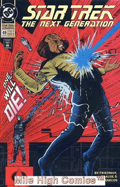 STAR TREK: THE NEXT GENERATION (1989 Series)  (DC) #49 Very Good Comics Book