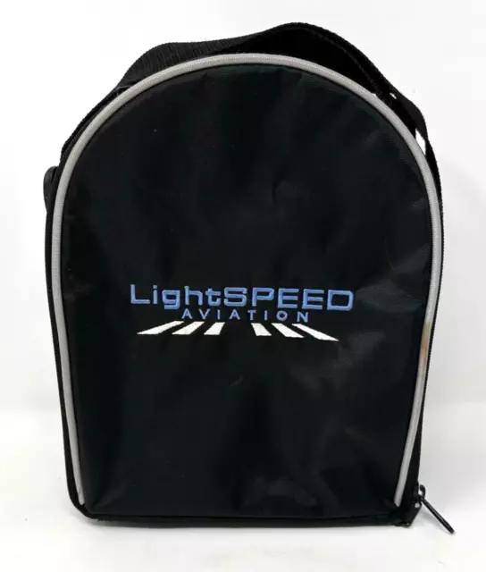 Lightspeed Aviation Headset Case Thirty Twenty 3G Pilot Headphones Handle Black