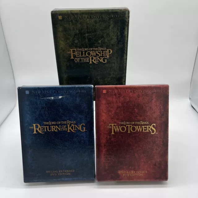 The Lord of the Rings Trilogy Special Extended Edition 12-DVD set - EXCELLENT