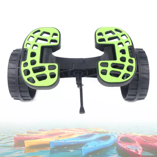 Adjustable Durable Kayak Boat Carrier Cart Trailer Trolley Dolly Wheels Rubber