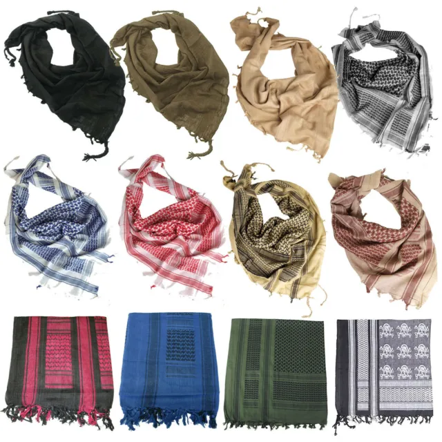 PLO TUCH SHEMAG viele Farben Pali Halstuch Winterschal Arafat Kopftuch Baumwolle