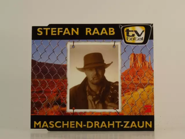 STEFAN RAAB MASCHEN-DRAHT-ZAUN (H1) 4-Spur CD Einzelbildhülle SELTEN