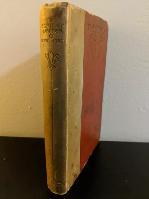 Antiquarian Book The Scarlet Letter Hawthorne 1892