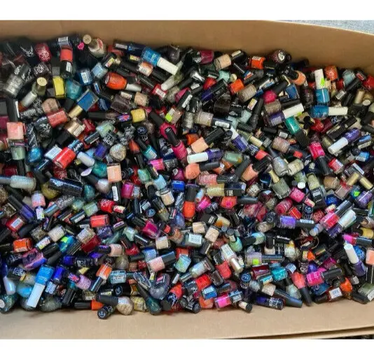 (25) x NEW Nail Polish LOT Random MIX (NO Repeats) Bulk Buy FULL SIZE LOT BUNDLE