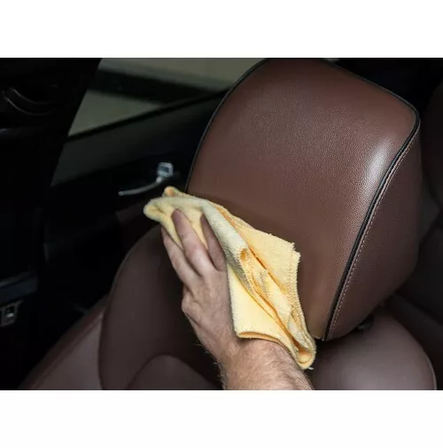 Pulitore per sedili in pelle pulizia ravviva pulisci sedile interni auto Lubex 2