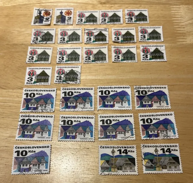 Czechoslovakia stamps 1971