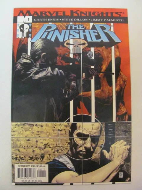 Punisher #1 2 3 4 5 6 7 8 Marvel Knights 2001 Series Garth Ennis 9.4 Near Mint